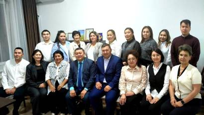 Руководитель управления координации занятости и социальных программ акимата Северо-Казахстанской области Р.С. Ельжасов выразил благодарность директору Центра трудовой мобильности по СКО А.Ж.