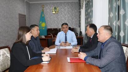 11 декабря  директор КГУ «Центр трудовой мобильности Северо-Казахстанской области» Н.Бибулаев совместно с начальником  отдела Б.Магуяновым посетил Жамбылский район. 